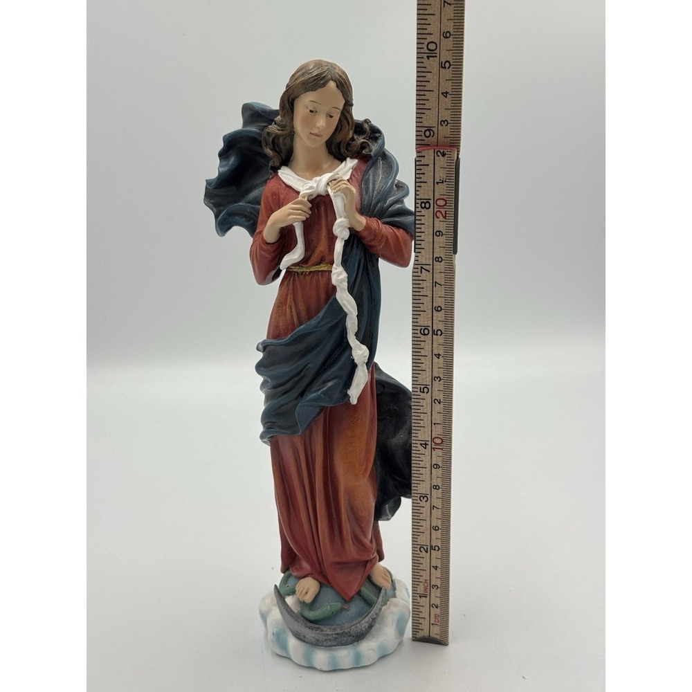 10" H Mary Undoer‎ of Knots Figurine - Picture 2 of 4